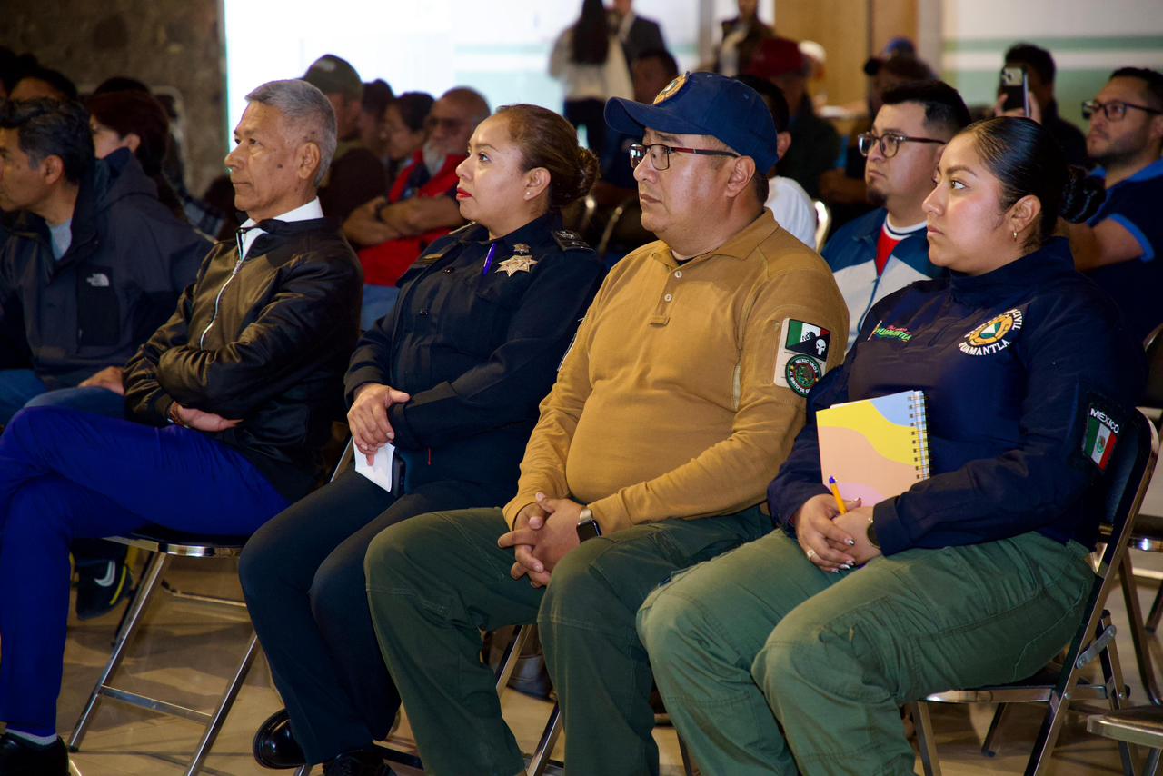 Fortalece gobierno de Huamantla estrategia de prevención de incendios con capacitación a autoridades comunitarias y ejidales